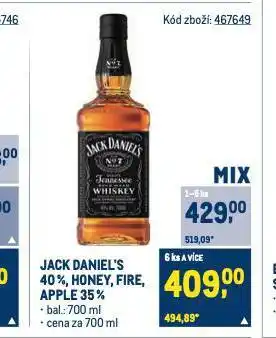 Makro Jack daniel's nabídka