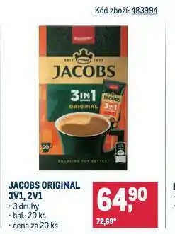 Makro Káva jacobs nabídka