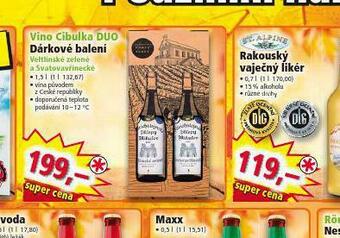 Norma Víno cibulka duo dárkové balení nabídka