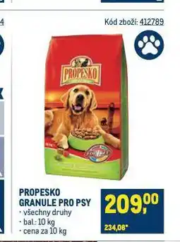 Makro Propesko granule pro psy nabídka