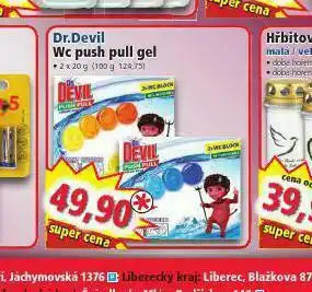 Norma Dr. devil wc push pull gel nabídka
