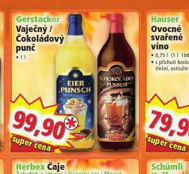 Gerstacker vaječný / čokoládový punč