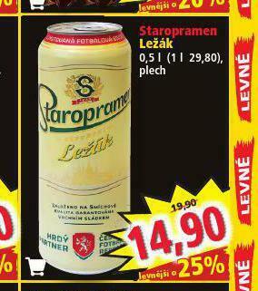 Norma Pivo staropramen ležák nabídka