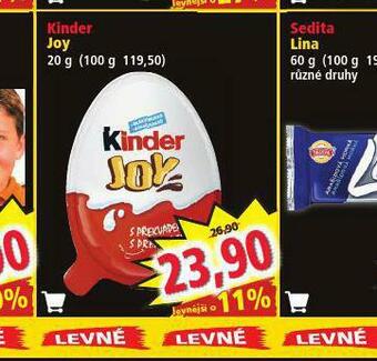 Norma Kinder joy nabídka