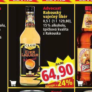 Norma Advocaat rakouský vaječný likér nabídka