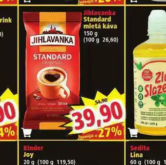 Norma Káva jihlavanka standard nabídka