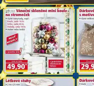 Norma Vánoční skleněné mini koule na stromeček nabídka