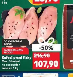 Kaufland Kuřecí prsní žízky nabídka
