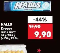 Kaufland Halls dropsy nabídka