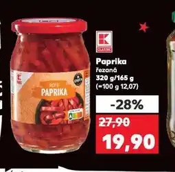 Kaufland Paprika řezaná nabídka