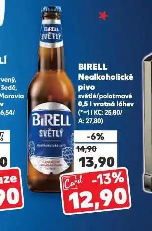 Kaufland Birell nabídka