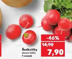 Kaufland Ředkvičky nabídka