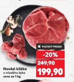 Kaufland Hovězí kližka nabídka