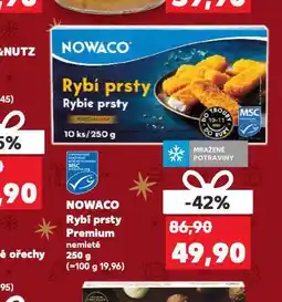 Kaufland Nowaco rybí prsty nabídka