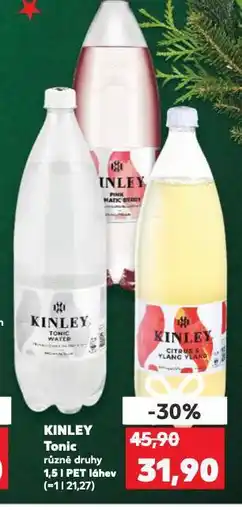 Kaufland Kinley tonic nabídka