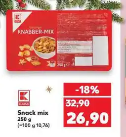 Kaufland Snack mix nabídka