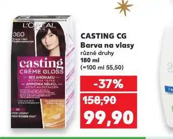 Kaufland Casting cg barva na vlasy nabídka