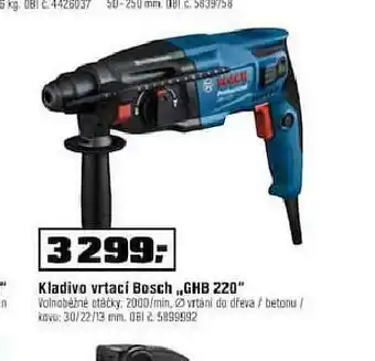 Kladivo vrtací bosch
