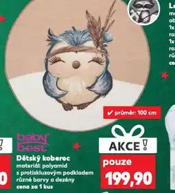 Kaufland Dětský koberec nabídka