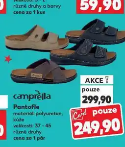 Kaufland Pantofle nabídka