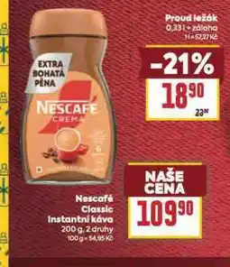 Billa Káva nescafé nabídka