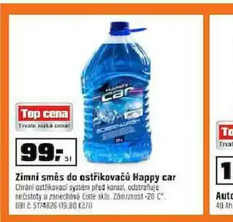 Zimní směs do ostřikovačů