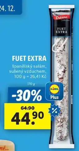 Lidl FUET EXTRA, 170 g nabídka