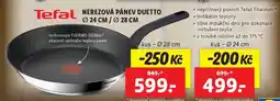 Lidl NEREZOVÁ PÁNEV DUETTO PR. 24 CM / PR. 28 CM nabídka