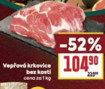 Billa Vepřová krkovice bez kosti nabídka