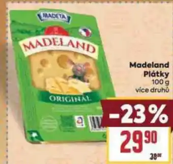 Billa MADETA Madeland Plátky nabídka