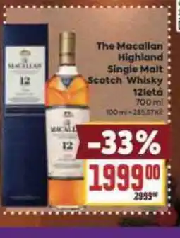 Billa The Macallan Highland Single Malt Scotch Whisky 12letá nabídka