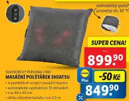 Lidl MASÁŽNÍ POLŠTÁŘEK SHIATSU nabídka