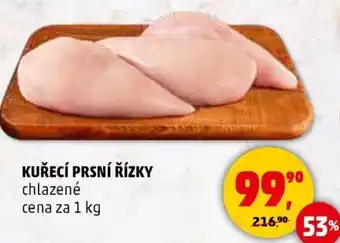 Penny Market Kuřecí prsní řízky chlazené nabídka