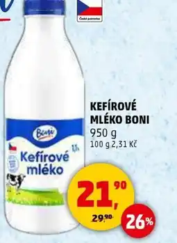 Penny Market Kefírové mléko BONI nabídka