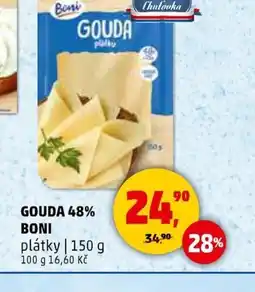 Penny Market Gouda 48% BONI nabídka