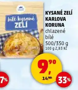 Penny Market Kysané zelí KARLOVA KORUNA chlazené bílé nabídka