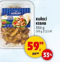 Penny Market Kuřecí kebab nabídka