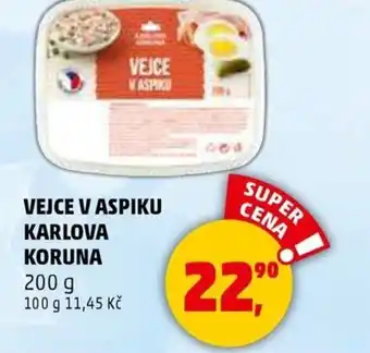 Penny Market Vejce v aspiku karlova koruna nabídka