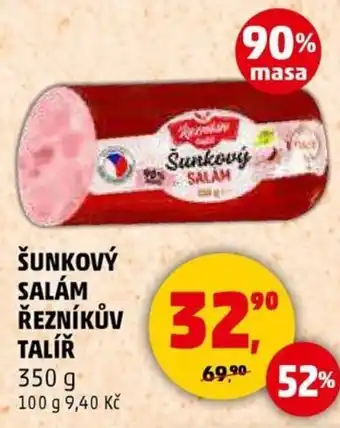 Penny Market Šunkový salám řezníkův talíř nabídka