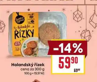 Billa Holandský řízek cena za 300 g nabídka