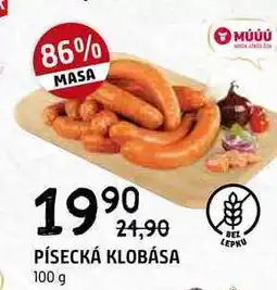 Terno Písecká klobása 100g nabídka