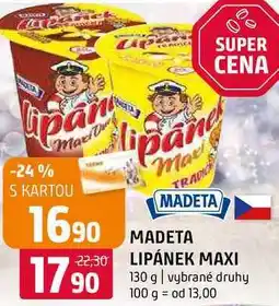 Terno Madeta Lipánek maxi 130 g nabídka