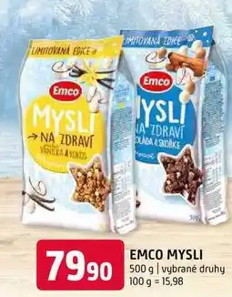 Terno Emco Mysli 500g, vybrané druhy nabídka