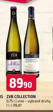 Terno Zvb collection 0,75l vino vybrané druhy nabídka