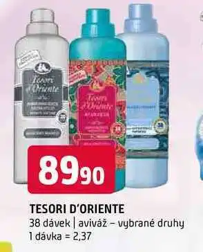 Terno Tesori d'Oriente aviváž vybrané druhy nabídka