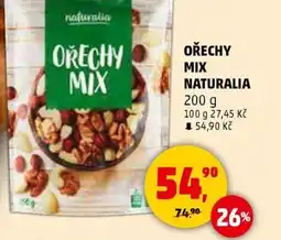 Penny Market Ořechy mix NATURALIA nabídka