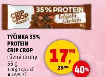 Penny Market Tyčinka 35% protein CRIP CROP nabídka