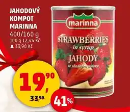 Penny Market Jahodový kompot MARINNA nabídka