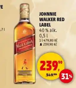 Penny Market JOHNNIE WALKER RED LABEL nabídka