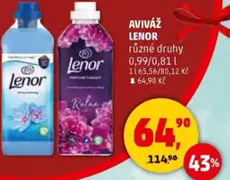 Penny Market Aviváž LENOR nabídka